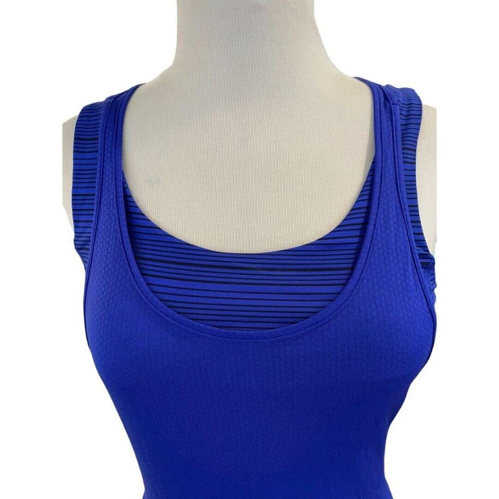 XS Lululemon Built In Bra Tank Top Blue - Picture 2 of 7